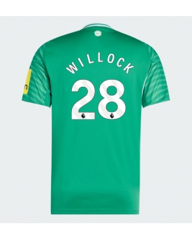 Newcastle United Joe Willock #28 Maglia Gara Trasferta Repliche 2025-26 Maniche Corte